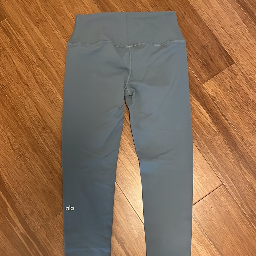 Alo Logo 7/8 High Waist Airbrush Legging